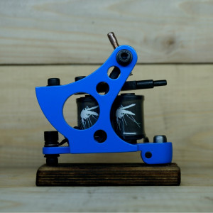 Тату машинка контурная Medium Liner Blue